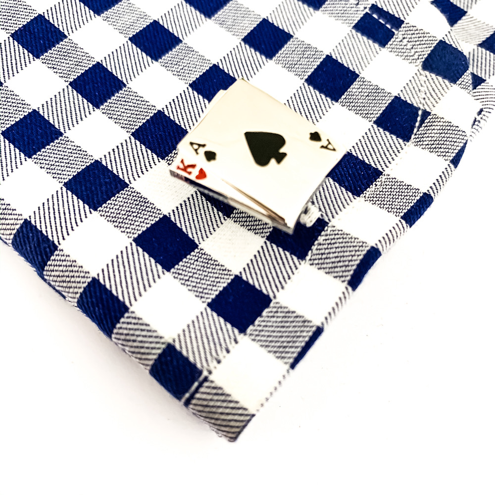 Manžetové knoflíčky Karty Poker AK 