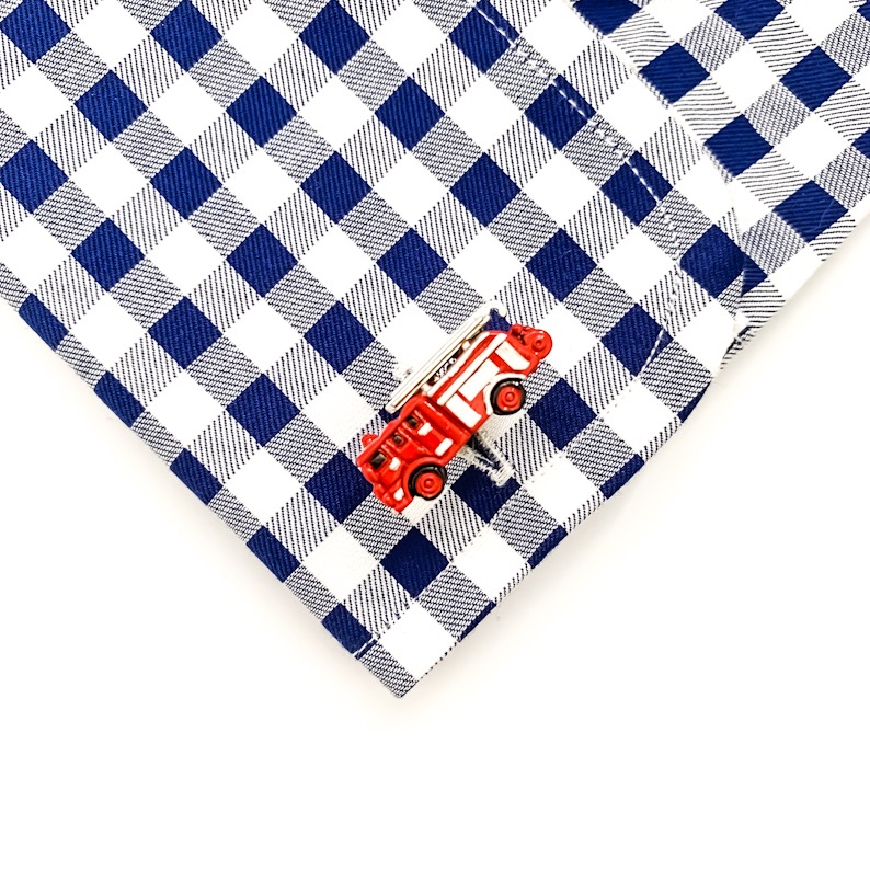 Manžetové knoflíčky Hasičské auto 