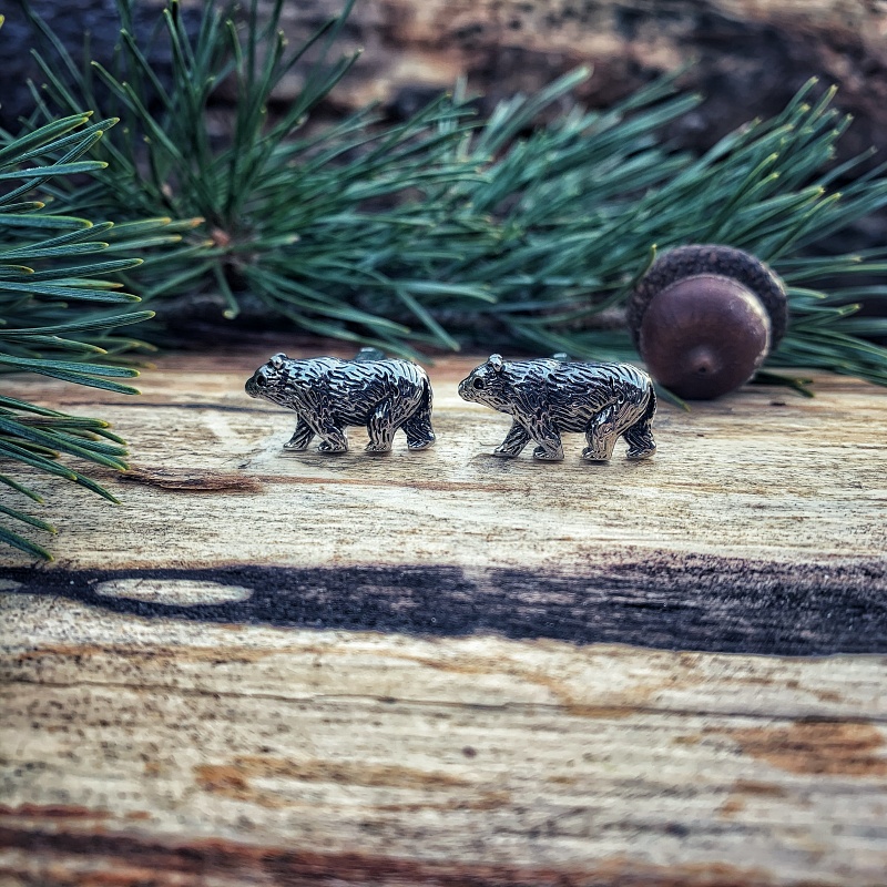 Manžetové knoflíčky Medvěd