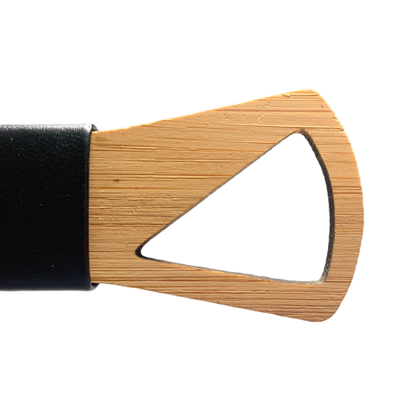 Dřevěný pánský motýlek Slim Vrtule Leather