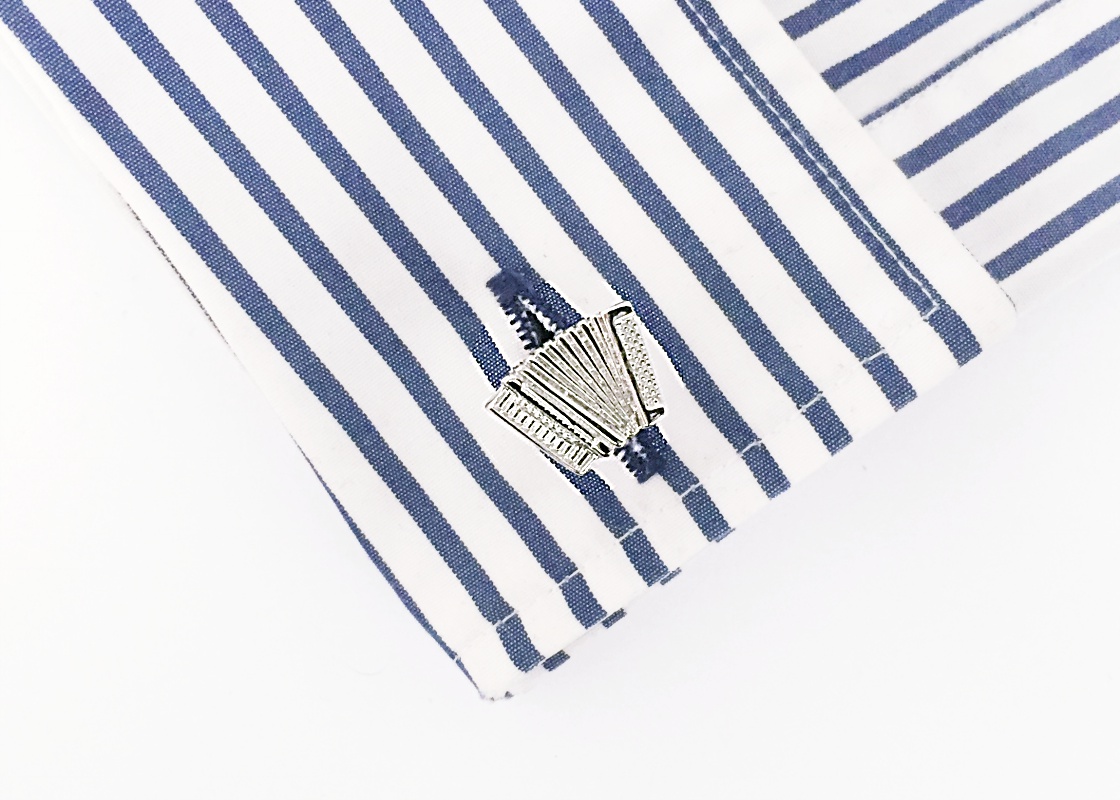 Manžetové knoflíčky Tahací harmonika