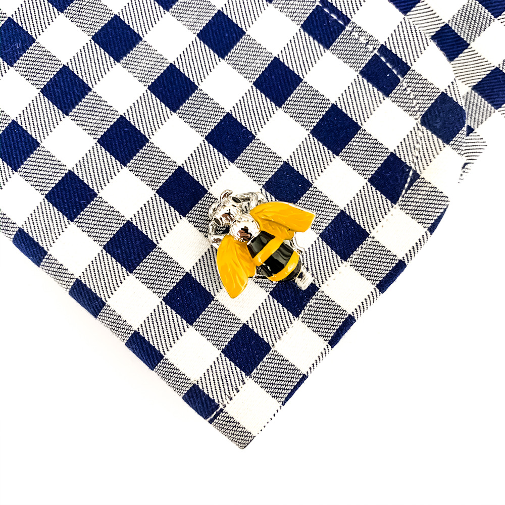 Manžetové knoflíčky Včela I.