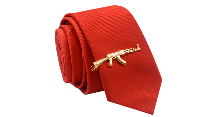 Spona na kravatu Samopal AK-47