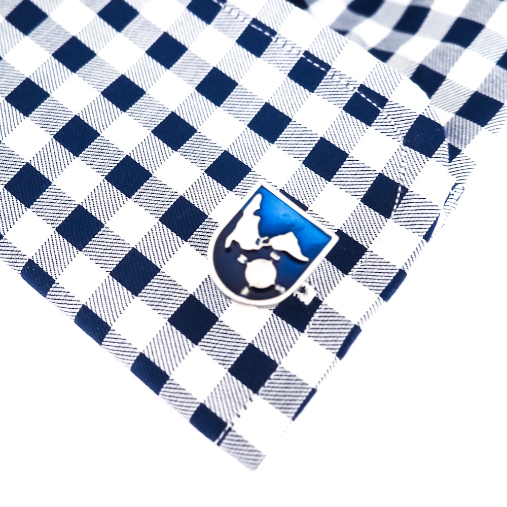 Manžetové knoflíčky Mapa světa 