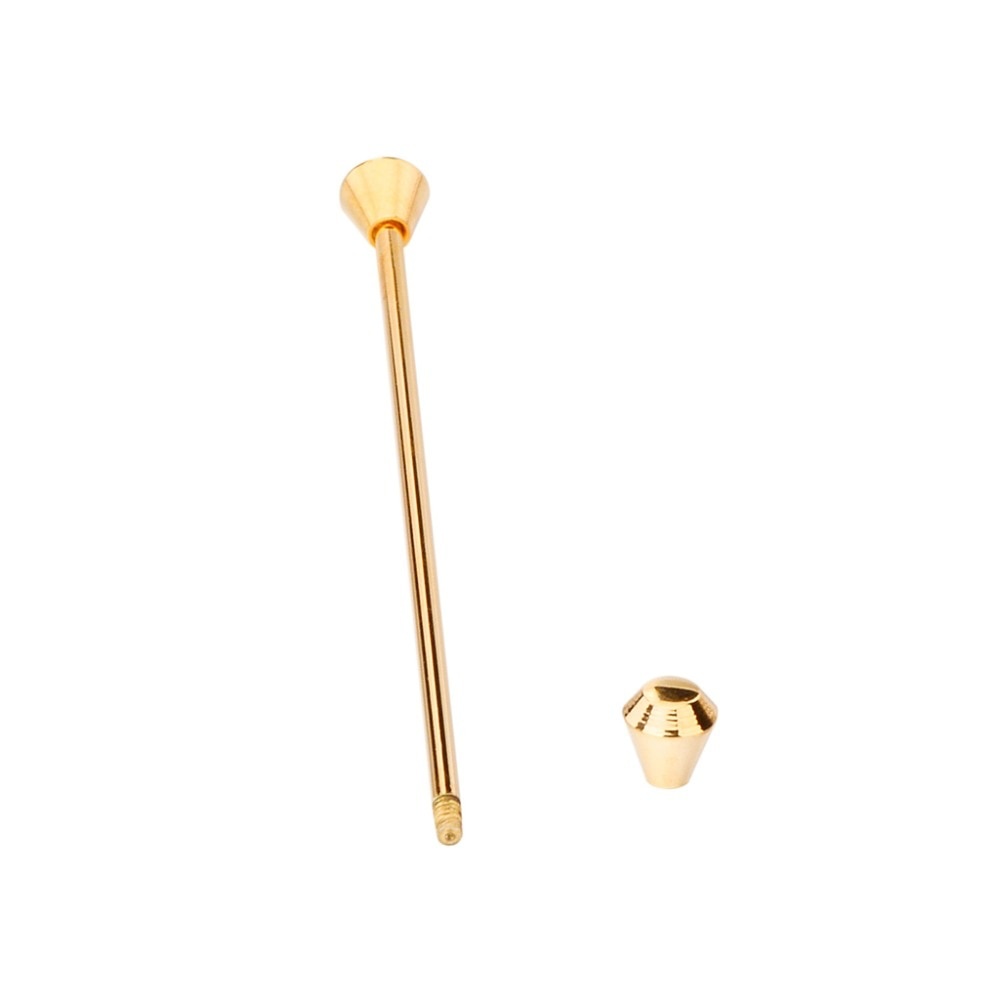 Zlatá jehlice do límce 