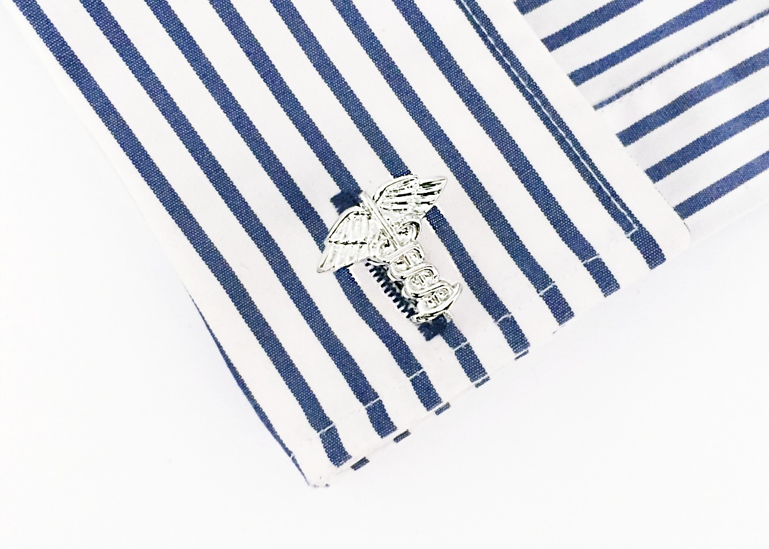 Manžetové knoflíčky Caduceus 