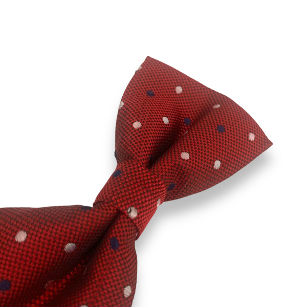 Motýlek Puntík - rudý 