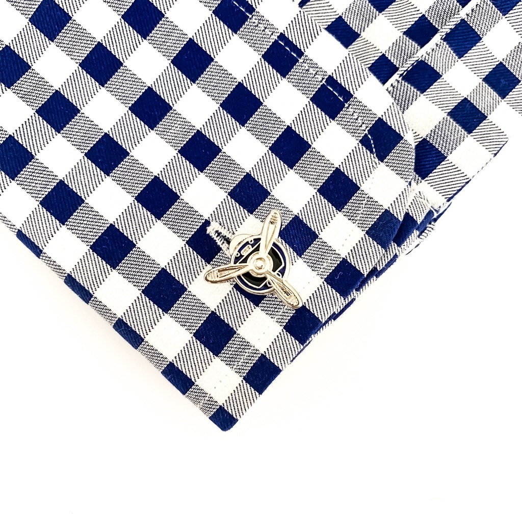 Manžetové knoflíčky Vrtule a motor 