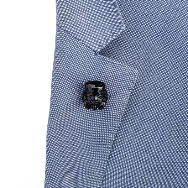 Brož Stormtrooper černý 