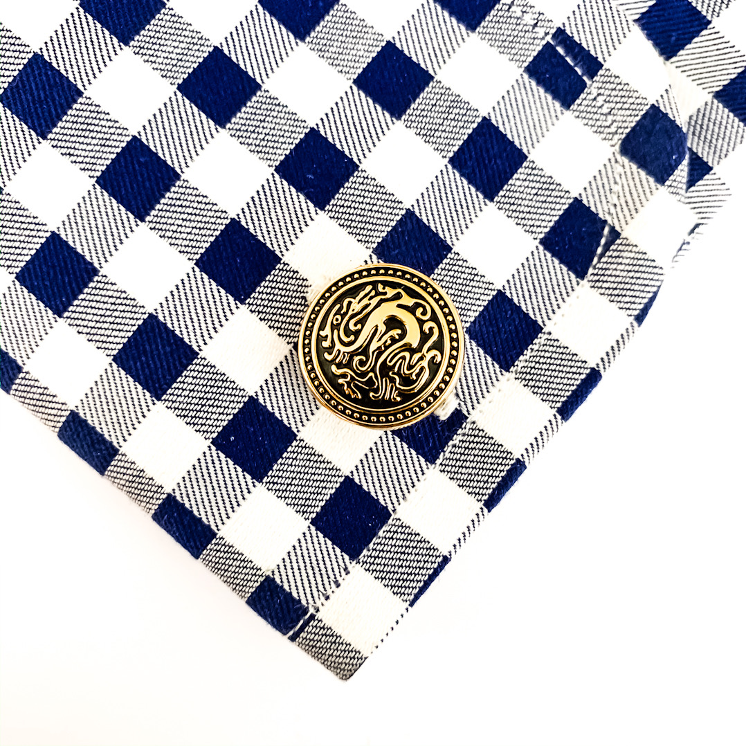 Manžetové knoflíčky Golden dragon 