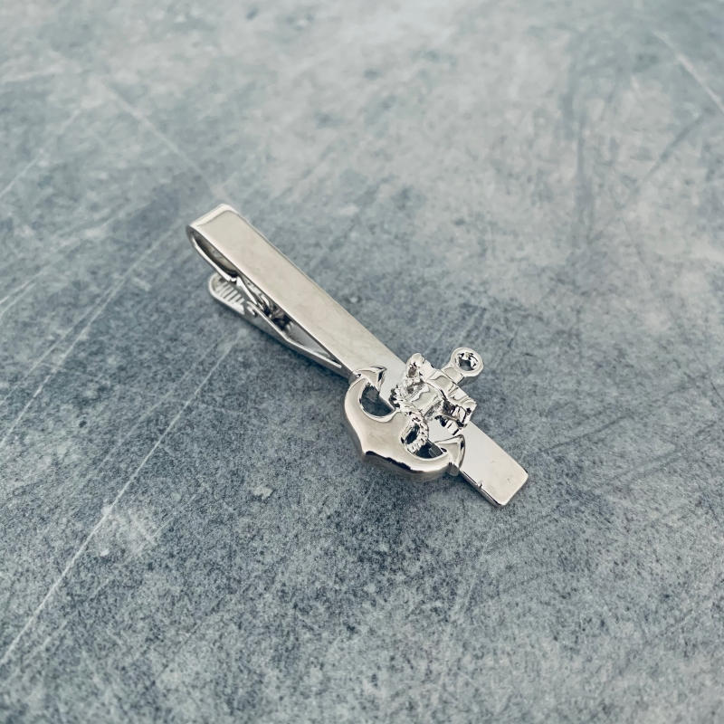 Set - spona na kravatu a manžetové knoflíčky Kotva 