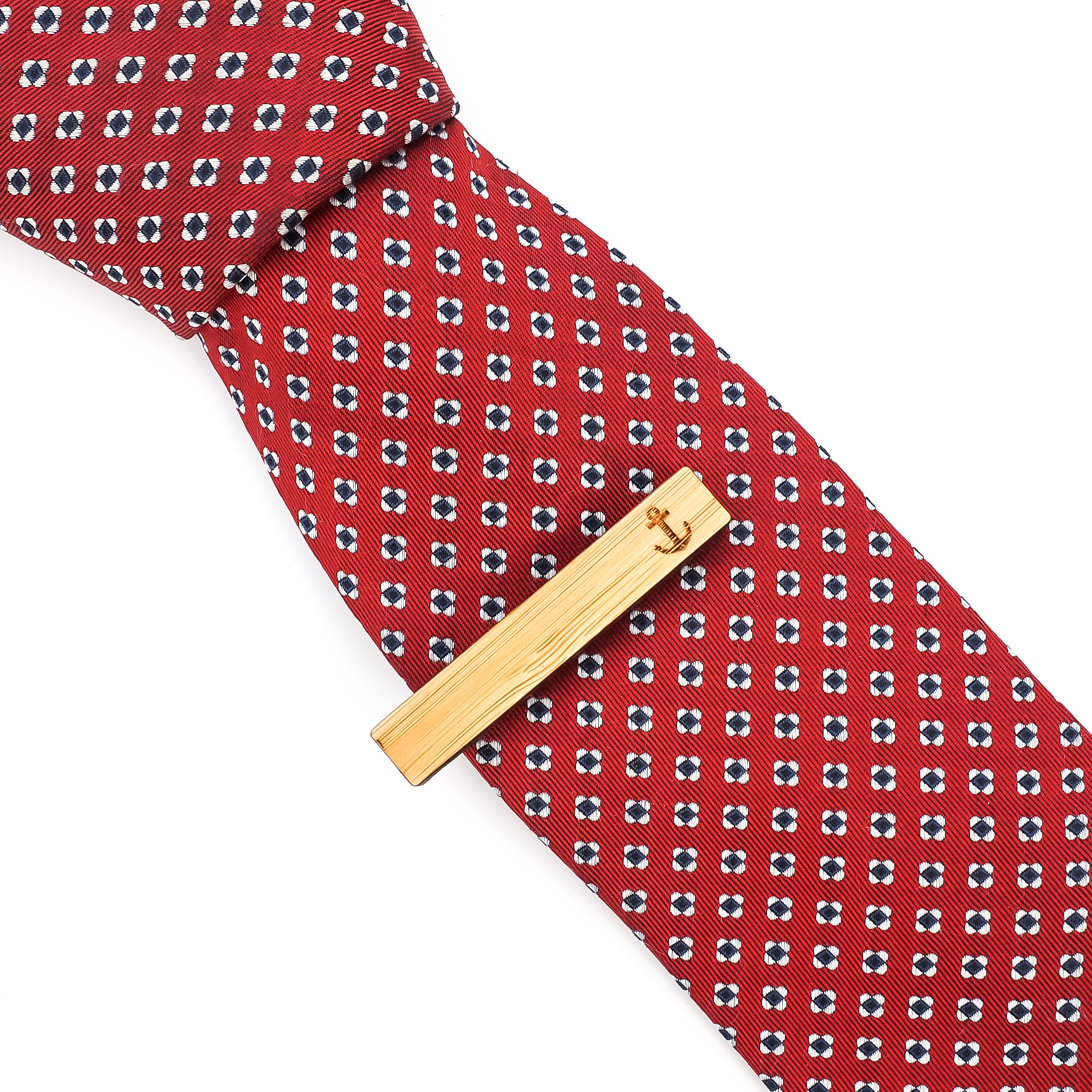 Dřevěný set - motýlek, manžetky + spona na kravatu Kotva 