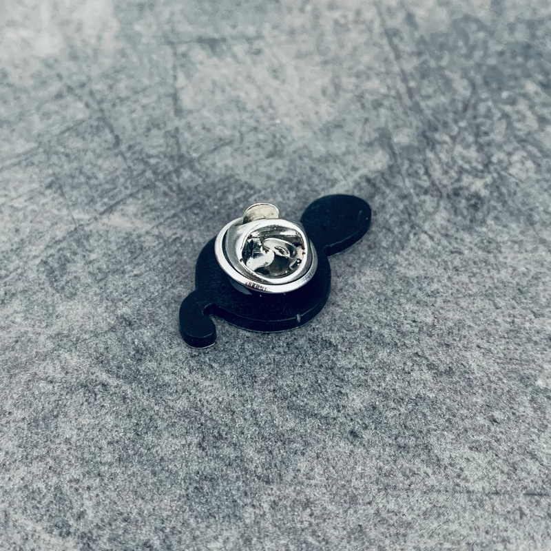 Brož Houslový klíč color 