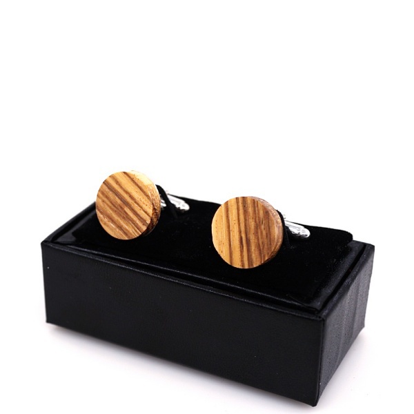 Manžetové knoflíčky Wood Zebrano 