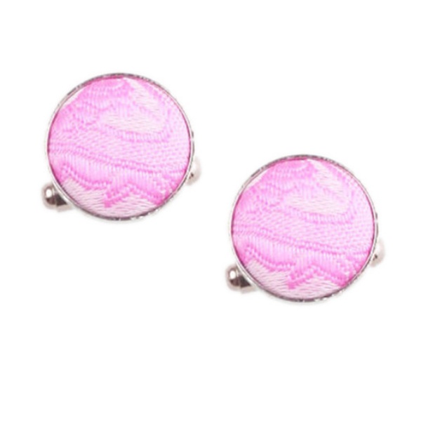 Manžetové knoflíčky Vintage světle růžové