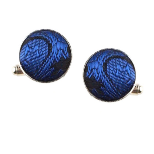 Manžetové knoflíčky Vintage tmavě modré 