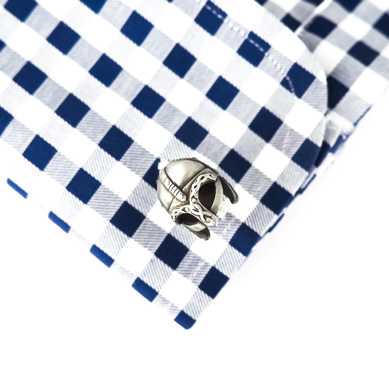 Manžetové knoflíčky Helma bojovníka Sparty 