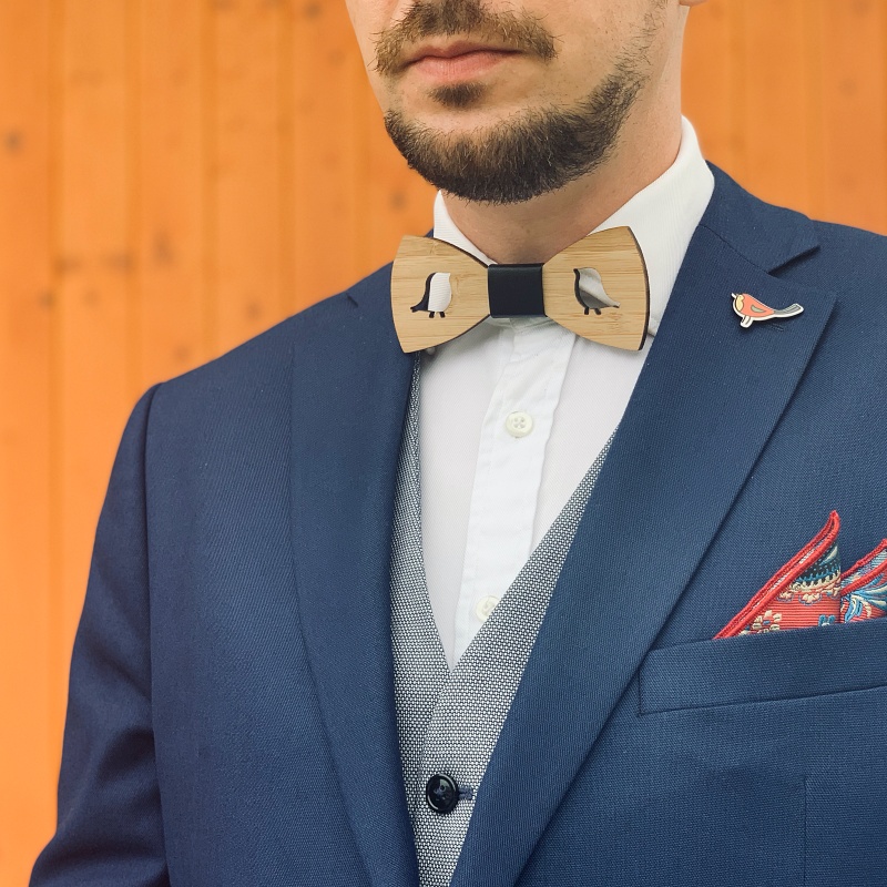 Brož Ptáček sojka 