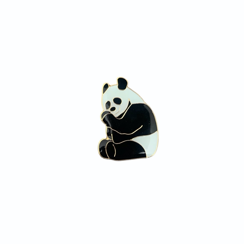 Zlatá brož Panda