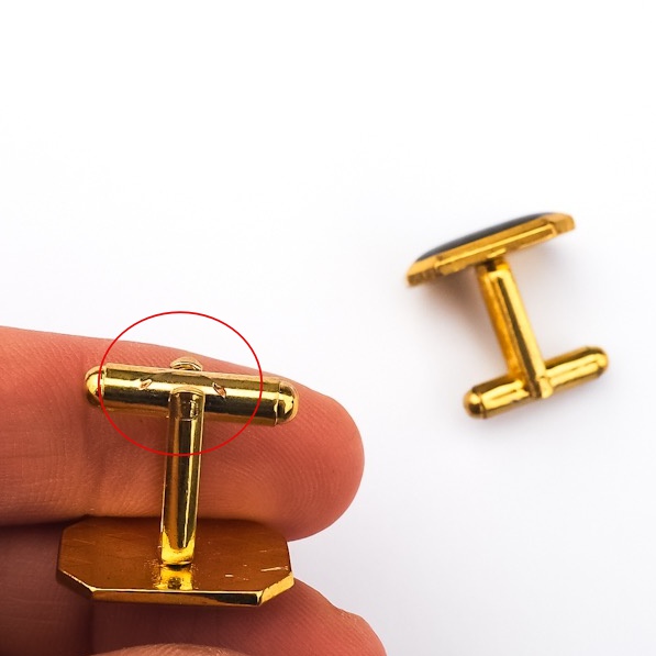 Manžetové knoflíčky Fashion Mřížka II. jakost