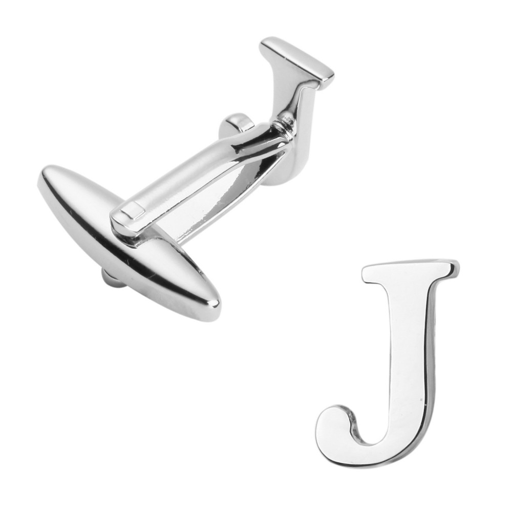 Manžetový knoflíček Iniciál J - malý 