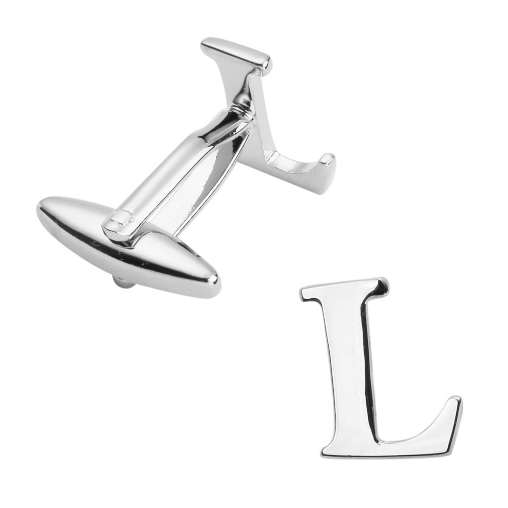 Manžetový knoflíček Iniciál L - malý 