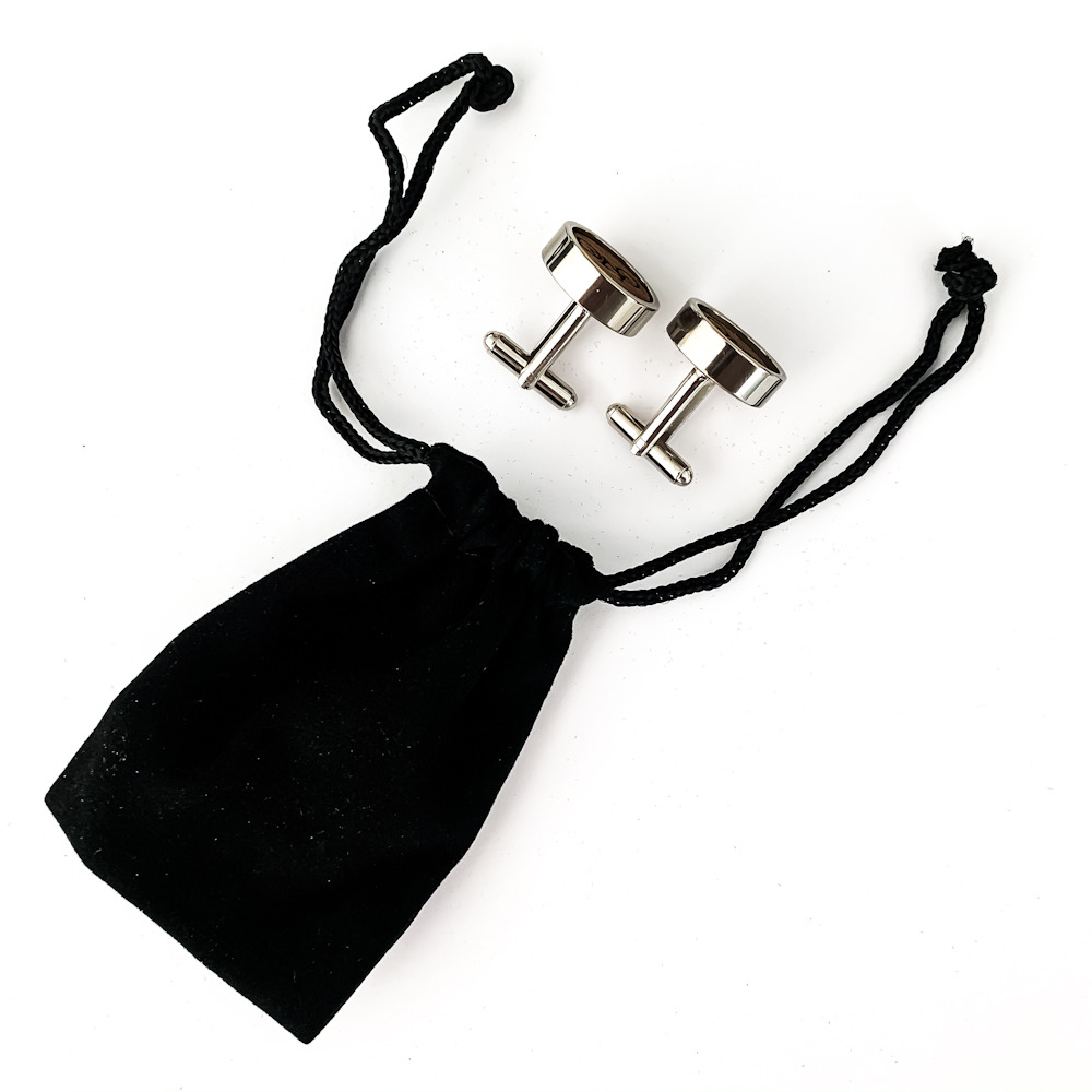 Černý dárkový pytlík Velvet 