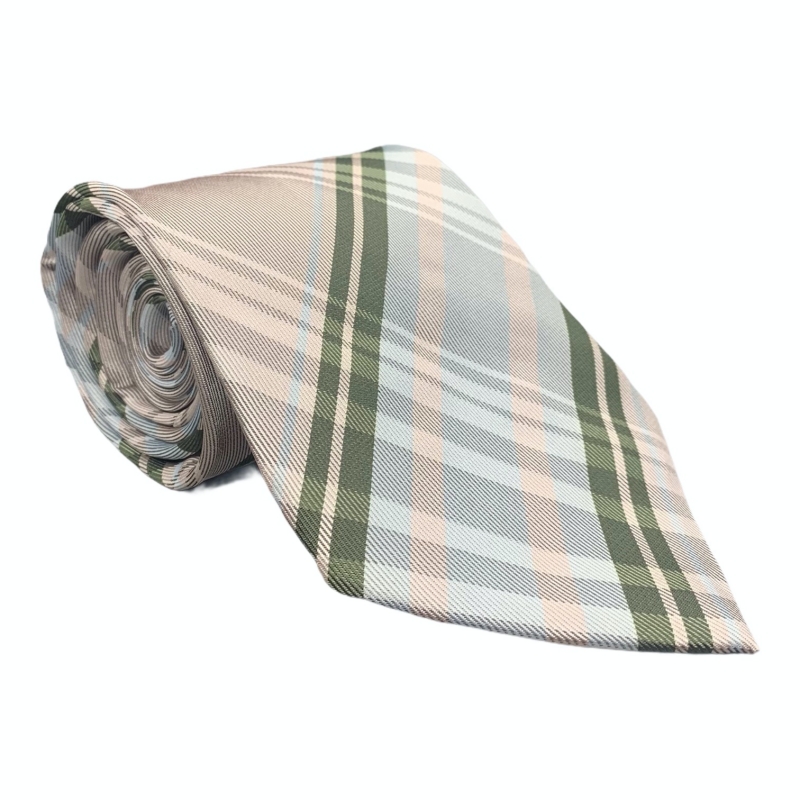 Šedá kravata Stripes 