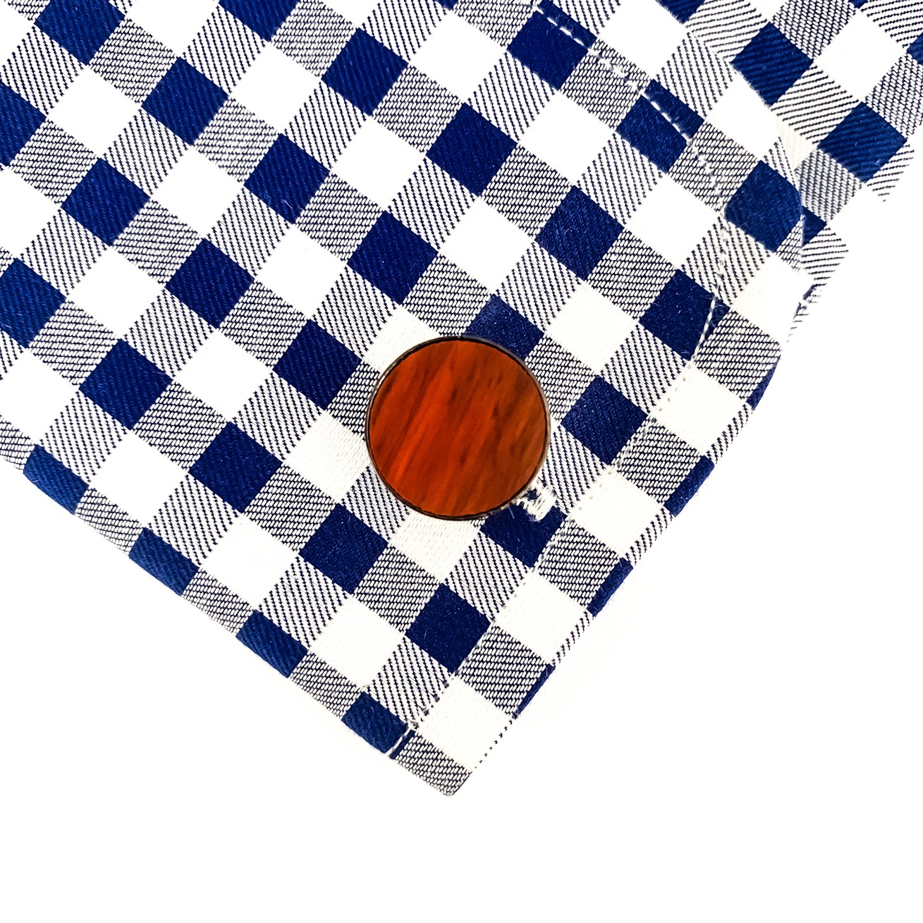 Manžetové knoflíčky Wood Santal black 