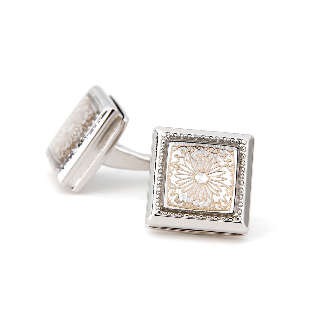 Manžetové knoflíčky Zlatá vitráž