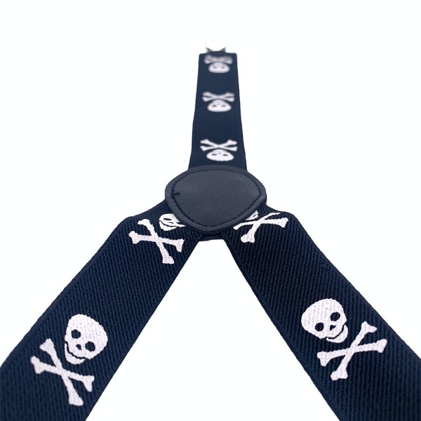 Černé kšandy Skulls 