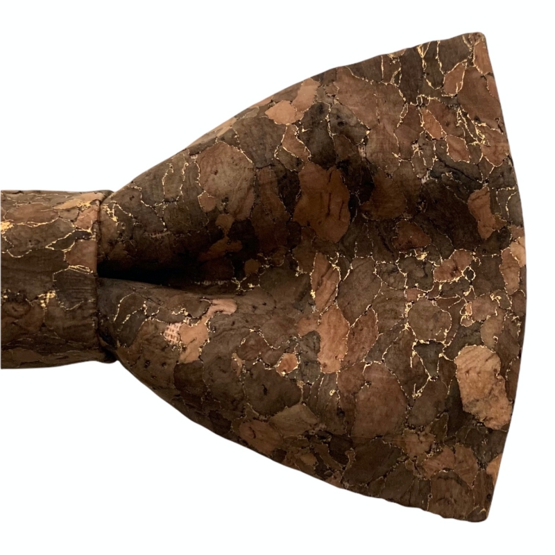 Pánský motýlek Korek Gold 