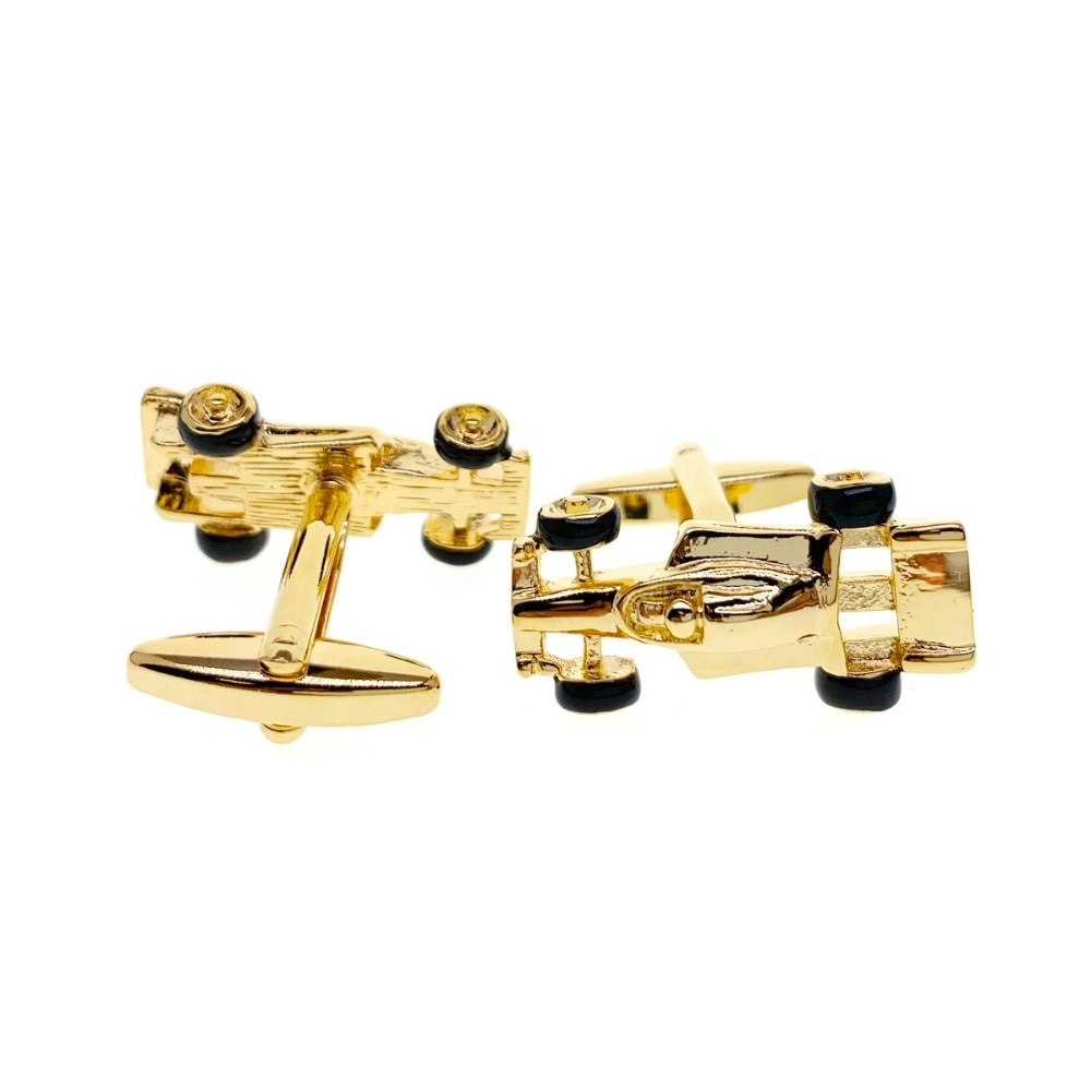 Manžetové knoflíčky zlatá Formule F1 