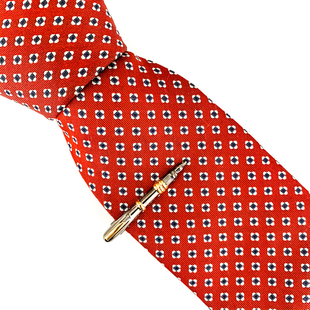 Spona na kravatu Psací pero 