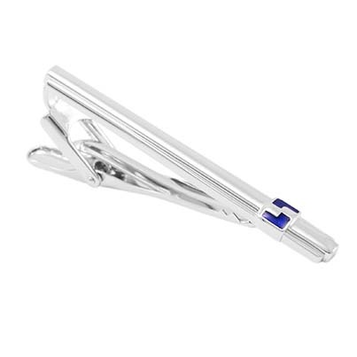 Spona na kravatu L modré 