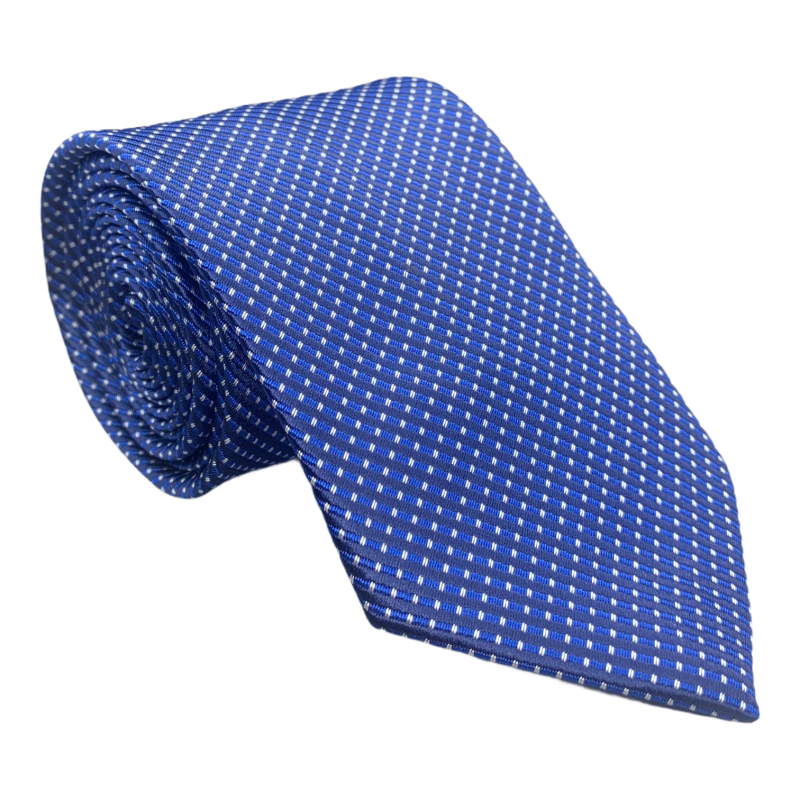 Modro - černá kravata Square 