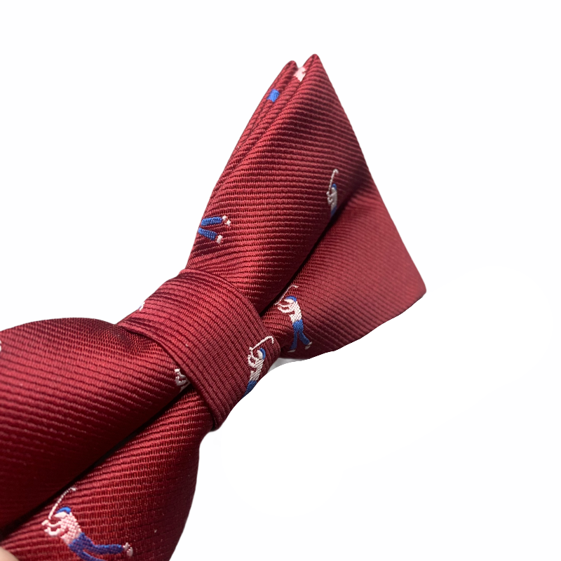 Červený motýlek Golfista