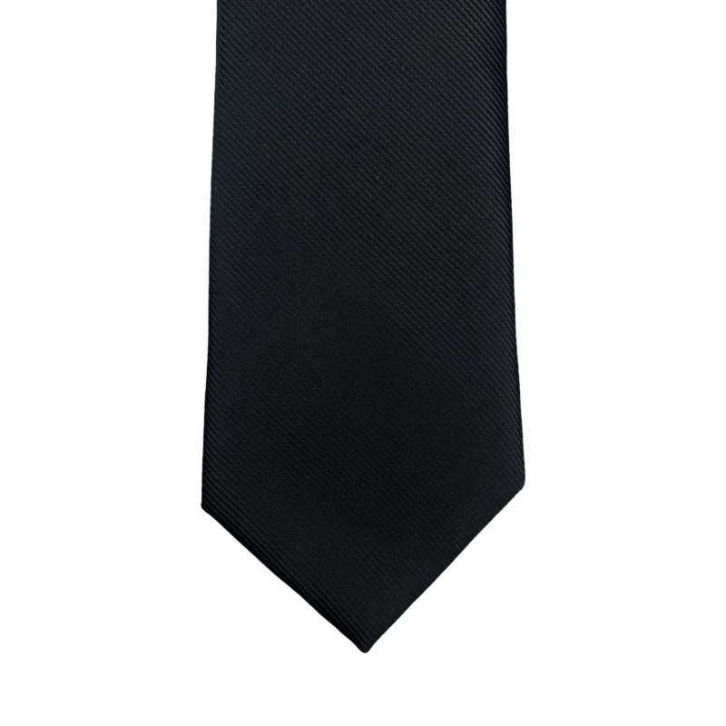 Černá kravata Stripes 