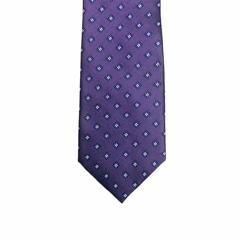 Fialová kravata Marks Spencer Square