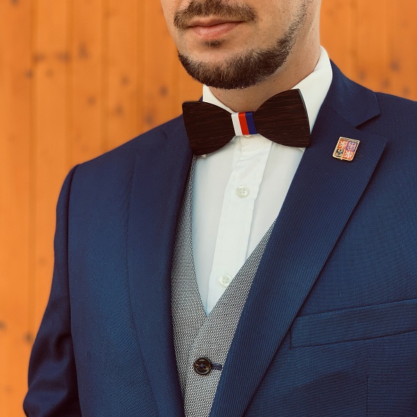 Zlatá brož Státní znak České republiky 