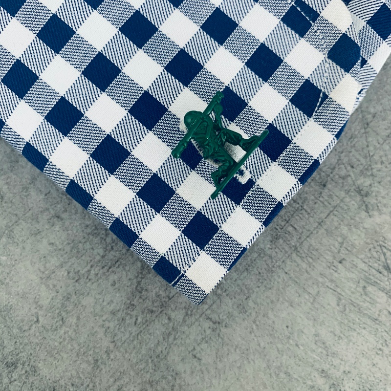 Manžetové knoflíčky Plastoví vojáčci 