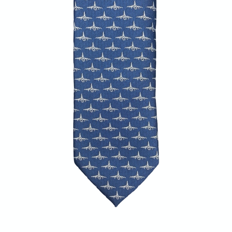 Modrá kravata Letadlo 