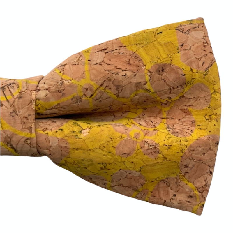 Pánský motýlek Korek Yellow