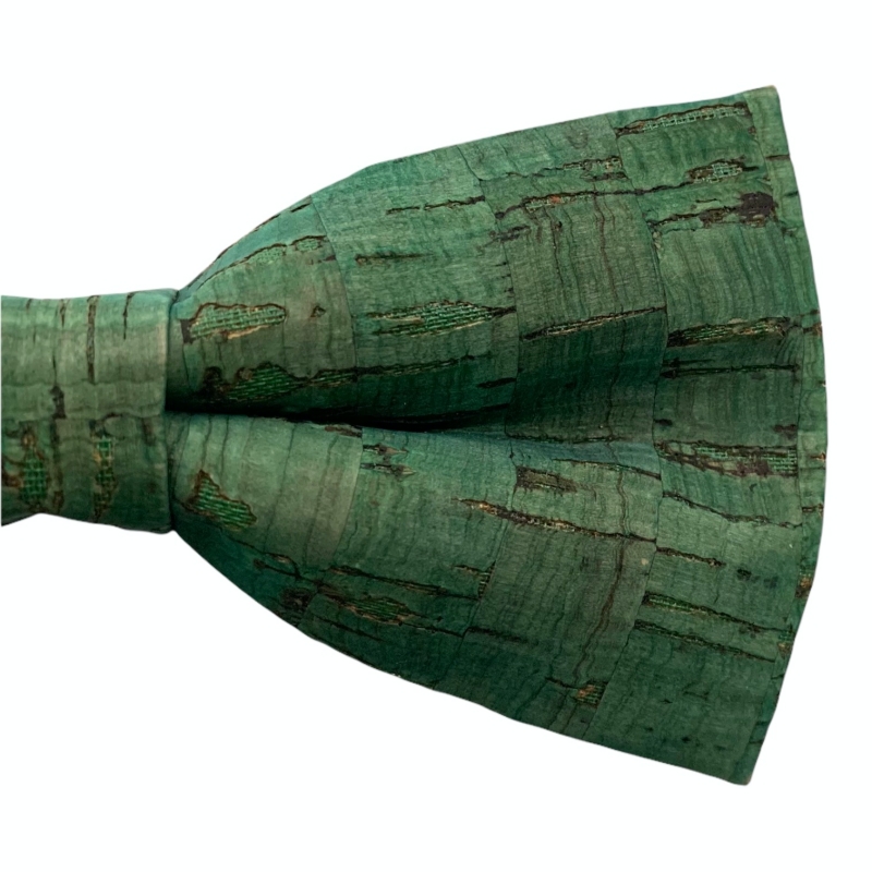 Zelený pánský motýlek Korek