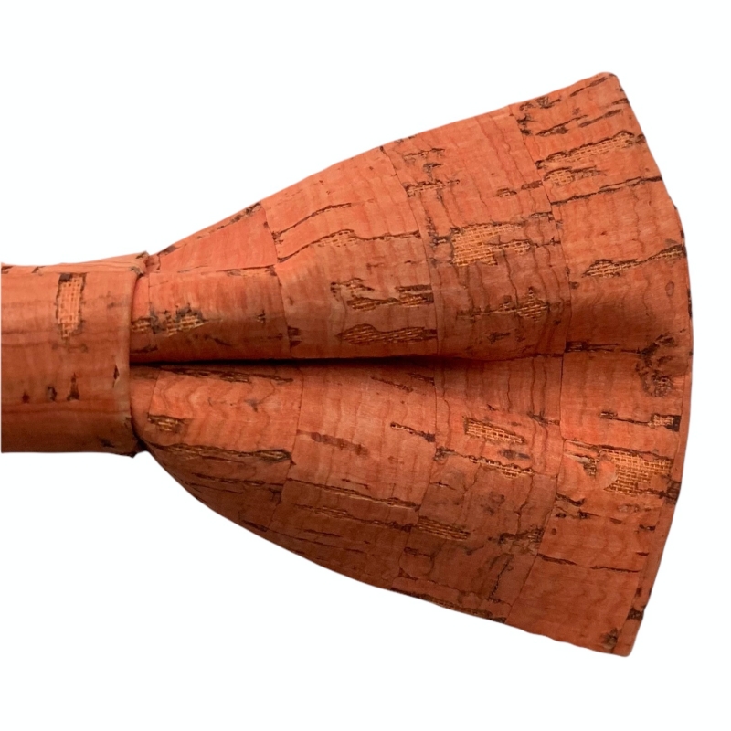 Oranžový pánský motýlek Korek