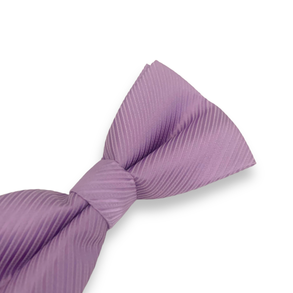 Fialový pánský motýlek Stripes