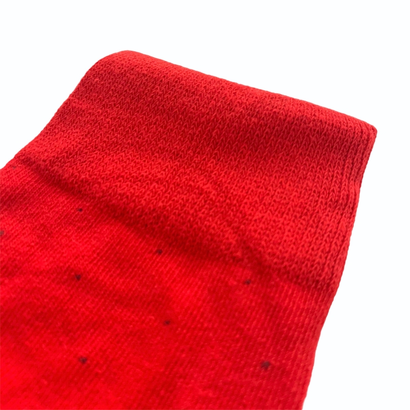 Červené ponožky Dots 