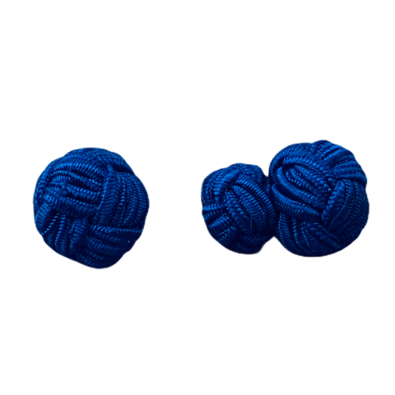 Modré manžetové knoflíčky Big Ball 