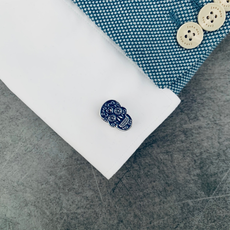 Manžetové knoflíčky Skull Love 