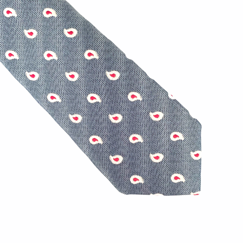 Šedá kravata Zara Blood 